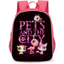 Littlest Pet Shop Backpack School Bag StudentPack - Pets And The City Poster
