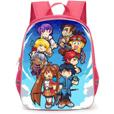 The Legend of Heroes Trails In The Sky Backpack School Bag StudentPack - Characters Happy Portrait Sky Collage