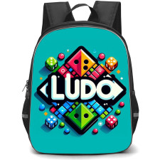 Ludo King Backpack StudentPack - Ludo King Colorful Dice Sticker