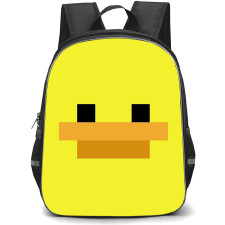 Minecraft Duck Backpack StudentPack - Duck Avatar Minimalist Art Poster