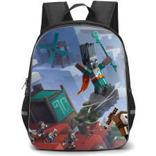 Minecraft Backpack StudentPack - Minecraft Dungeons Wind Caller Battle