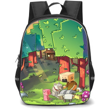 Minecraft Notch Backpack StudentPack - Notch Animal Cartoon Art