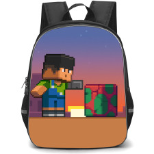 Minecraft Sunny Backpack StudentPack - Sunny Portrait Pixel Art