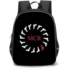 My Chemical Romance Backpack StudentPack - My Chemical Romance MCR Gun In Circles