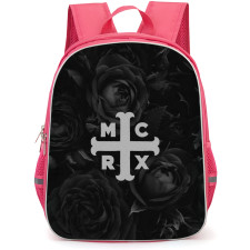 My Chemical Romance Backpack StudentPack - My Chemical Romance MCRX Black Roses Background