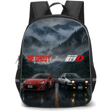MF Ghost Backpack School Bag StudentPack - MF Ghost X Initial D Poster