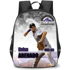 MLB Nolan Arenado Backpack StudentPack - Nolan Arenado St. Louis Cardinals Pitching Poster
