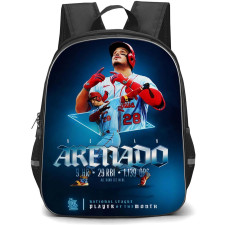 MLB Nolan Arenado Backpack StudentPack - Nolan Arenado Colorado Rockies Player Of The Month Poster