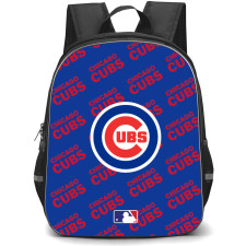 MLB Chicago Cubs Backpack StudentPack - Chicago Cubs Medley Monogram Wordmark