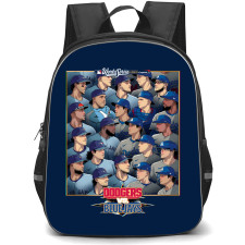 MLB Los Angeles Dodgers 2025 Champ Backpack School Bag StudentPack - Versus Poster Cartoon Art