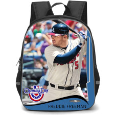 MLB Freddie Freeman Backpack StudentPack - Freddie Freeman Atlanta Braves 2014 Opening Day Poster