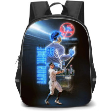 MLB Aaron Judge Backpack StudentPack - Aaron Judge 99 New York Yankees Back Neon Effect Poster