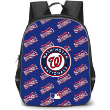 MLB Washington Nationals Backpack StudentPack - Washington Nationals Medley Monogram Wordmark