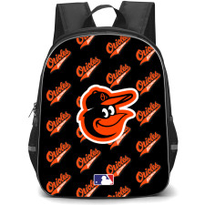 MLB Baltimore Orioles Backpack StudentPack - Baltimore Orioles Medley Monogram Wordmark