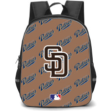 MLB San Diego Padres Backpack StudentPack - San Diego Padres Medley Monogram Wordmark