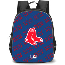 MLB Boston Red Sox Backpack StudentPack - Boston Red Sox Medley Monogram Wordmark