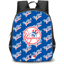 MLB New York Yankees Backpack StudentPack - New York Yankees Medley Monogram Wordmark