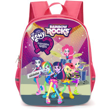 My Little Pony Equestria Girls Backpack StudentPack - Rainbow Rocks Girls Performing