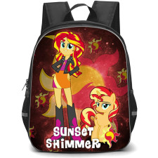 My Little Pony Equestria Girls Sunset Shimmer Backpack StudentPack - Sunset Shimmer Character Series