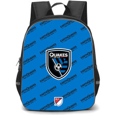 MLS San Jose Earthquakes Backpack StudentPack - San Jose Earthquakes Medley Monogram Wordmark