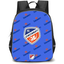 MLS FC Cincinnati Backpack StudentPack - Cincinnati Football Club Medley Monogram Wordmark