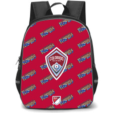MLS Colorado Rapids FC Backpack StudentPack - Colorado Rapids Football Club Medley Monogram Wordmark