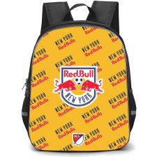 MLS New York Red Bulls Backpack StudentPack - New York Red Bulls Medley Monogram Wordmark
