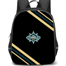 Vegas Thrill Backpack School Bag StudentPack - Vegas Thrill Large Logo With Stripe