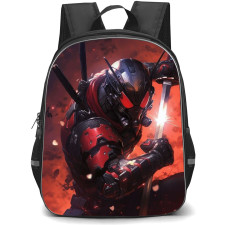 Marvel Ant-Man Backpack StudentPack - Ant-Man X Deadpool Holding Sword