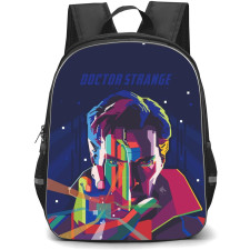 Marvel Doctor Strange Backpack StudentPack - Doctor Strange Face Pop Art