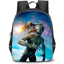 Guardian Of The Galaxy Backpack StudentPack - Rocket And Groot Shooting
