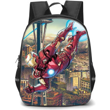 Marvel Iron Man Backpack StudentPack - Iron Man We Love You 3000