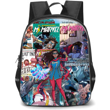Marvel Ms Marvel Backpack StudentPack - Ms Marvel Comic Logo