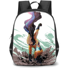 Marvel Backpack StudentPack - Sentry Punching Ground Illustration
