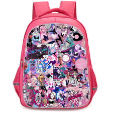 Spider Man Across The Spider Verse Spider Gwen Backpack StudentPack - Spider Gwen Icon Collage