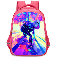 Spider Man Across The Spider Verse Spider Gwen Backpack StudentPack - Spider-Gwen Pop Art