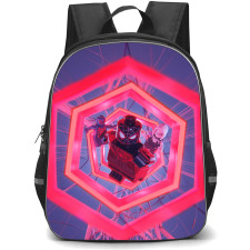 Spider-Man Backpack StudentPack - Lego Spider-Man Miles Gwen 2099 Movie Art