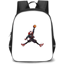 Spider-Man Miles Morales Backpack StudentPack - Miles Morales Jordan Crossover Art