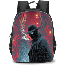 Spider-Noir Backpack School Bag StudentPack - Spider-Noir Smoking In Rain Portrait