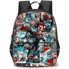 Marvel Thor Backpack StudentPack - Thor Avengers Infinity War Collage