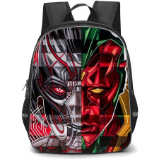 Marvel Backpack StudentPack - Vision X Ultron Head Portrait