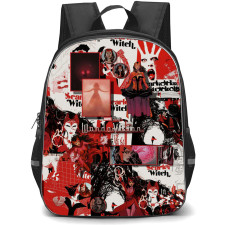 Marvel Wanda Scarlet Backpack StudentPack - Wanda Scarlet Witch Maximoff Comic Collage