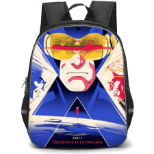 X-Men 97 Cyclops Backpack School Bag StudentPack - Cyclops Tolerance Is Extinction Series Poster