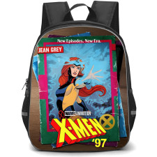 X-Men 97 Jean Grey Backpack School Bag StudentPack - Jean Grey Vintage Trading Card