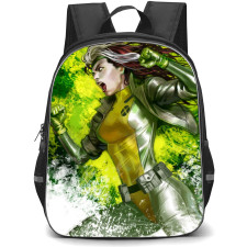 X-Men Rogue School Backpack StudentPack - Rogue Watercolor Art