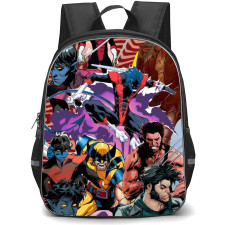 X-Men School Backpack StudentPack - Wolverine and Nightcrawler Collage