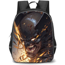 X-Men Wolverine School Backpack StudentPack - Wolverine Side Portrait