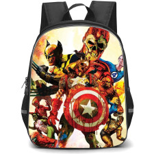 Marvel Zombies Backpack StudentPack - Characters Watercolor Art