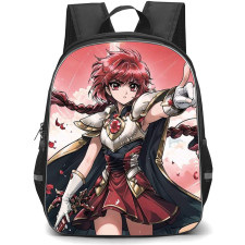Magic Knight Rayearth Hikaru Shidou Backpack StudentPack - Hikaru Shidou Action Anime Art Poster