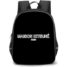 Maison Kitsune Backpack School Bag StudentPack - Maison Kitsune Logo Sticker